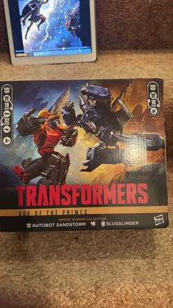 Transformers “Sandstorm vs Slugslinger”