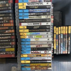 Sony PlayStation 3 Video Games 