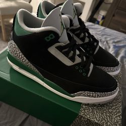 Jordan 3 Retro Pine Green Sz 10.5