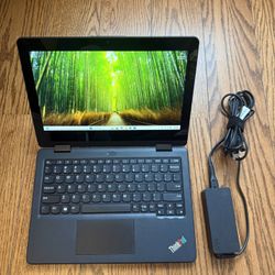 Lenovo Laptop 11”/Touchscreen/8GB RAM/128GB SSD/Windows 11 Pro/USB-C charger/Fully Functional 