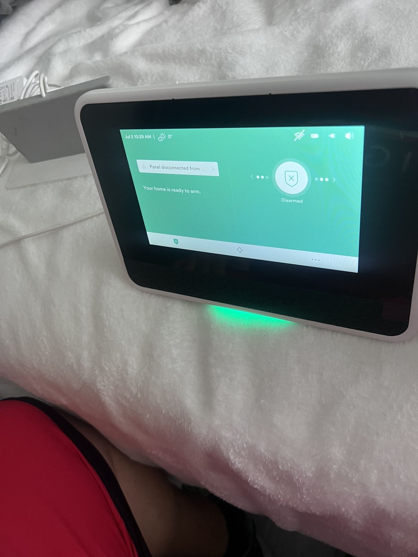 Vivint Security Monitor With Kickstand