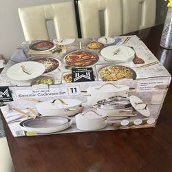 11 Piece Non-stick Ceramic Cookware Set