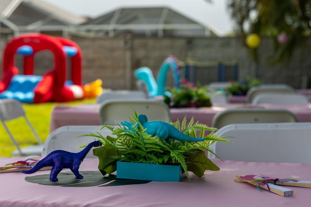 Custom Dinosaur Centerpiece