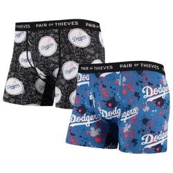 Dodgers Pair of 2 Men's Boxer-Briefs