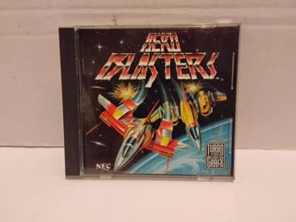 Aero Blasters for Turbografx 16 cib rare shooter $80