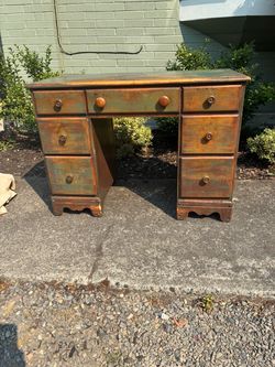 Project wooden desk