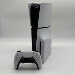 Sony PlayStation 5 Slim Disc Edition PS5 1TB White Console CFI-2015