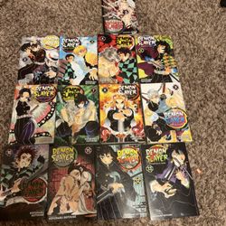 Demon Slayer Books MANGA