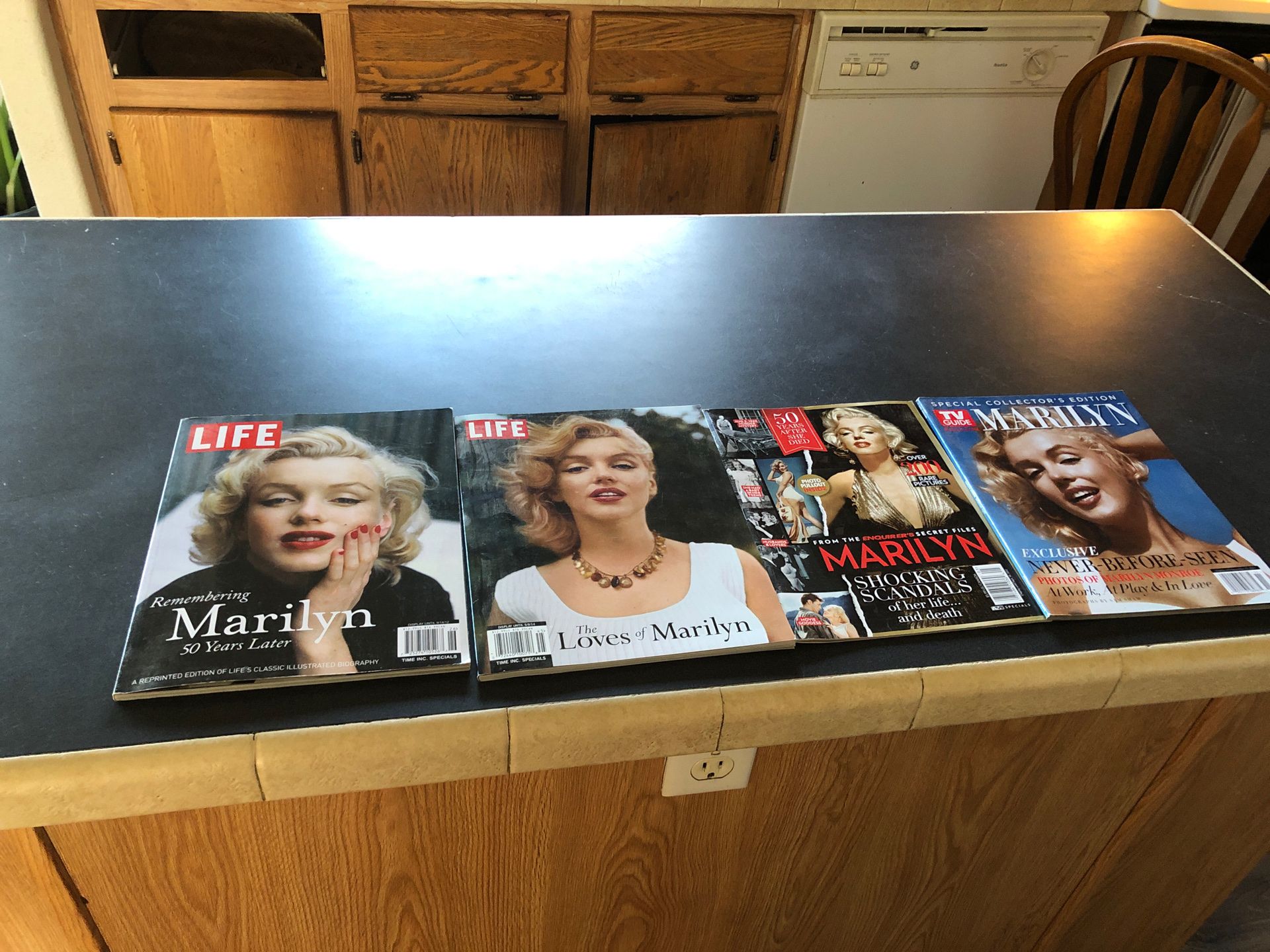 LIFE & TV guide magazine 2012 to 2014 Marilyn rare pictures