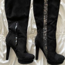 Knee High Boots With High Heel