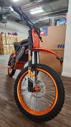 72v Electric Dirt Bike — KOVE-Built Race Edition