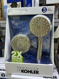 Kohler 2 in 1 multifunction shower combo kit