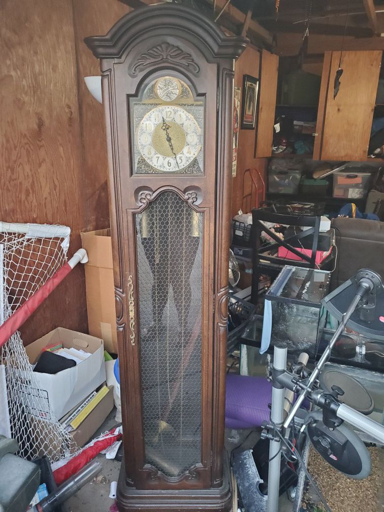 Vintage 1960s Grandfather Clock