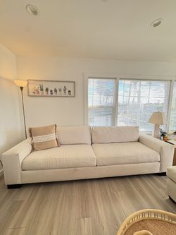 Light Beige Cream Couch