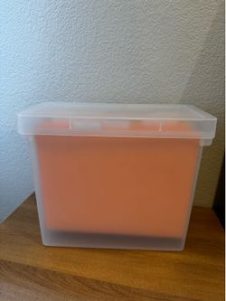 Filling bin with folders