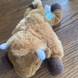 Vtg Marshall University Marco the Bison Plush Toy