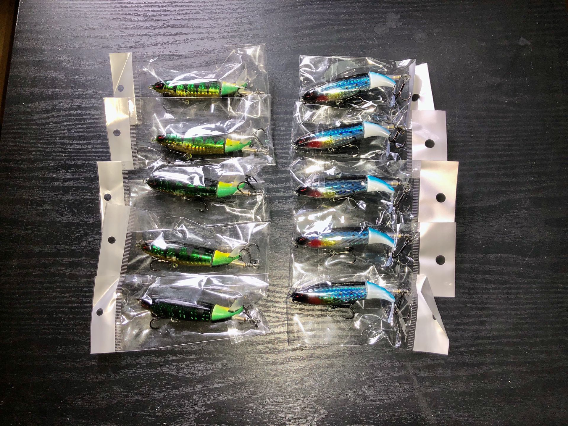 Fishing Topwater Lures 10PC NEW