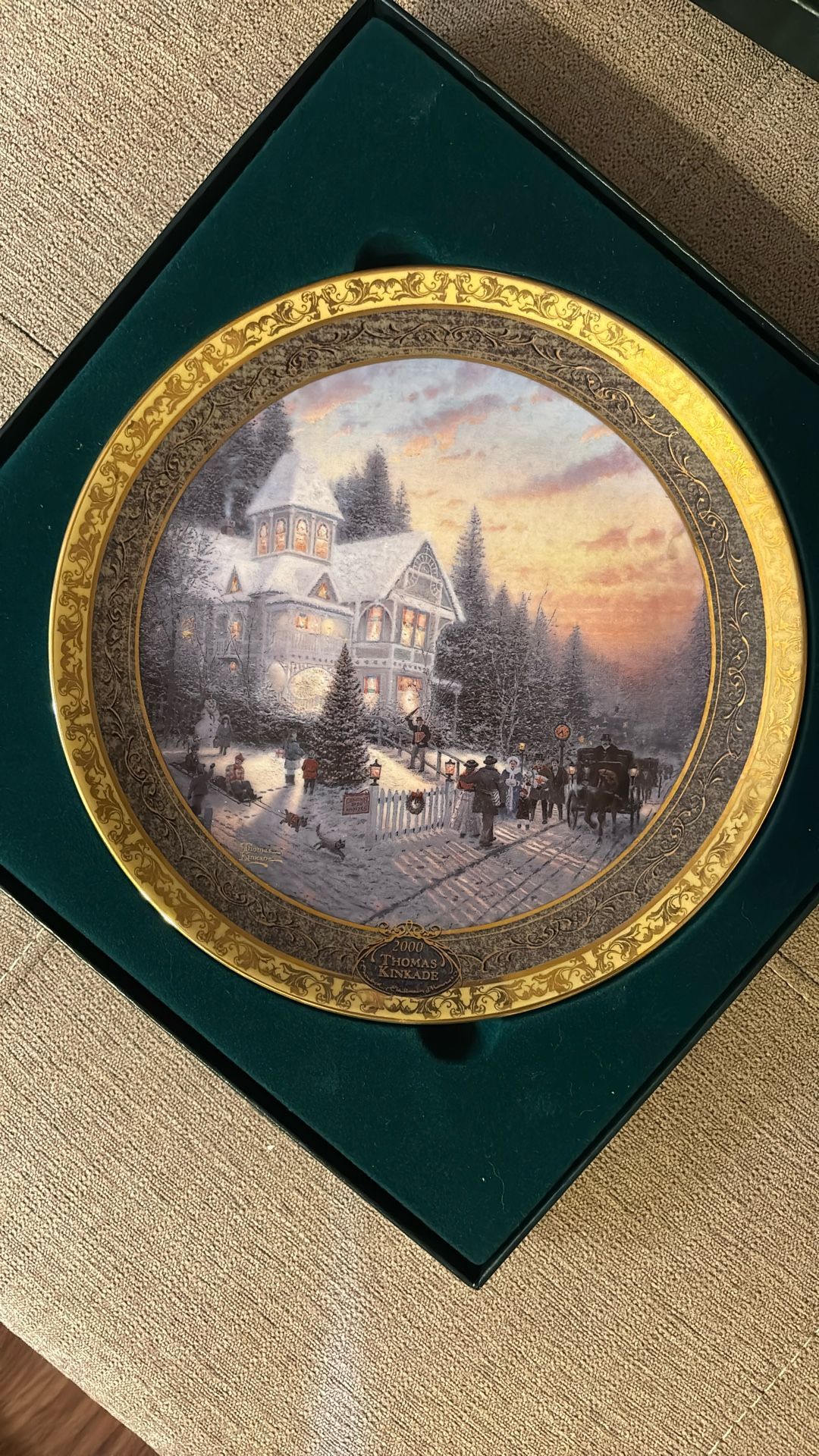 Thomas Kinkade “Victorian Christmas”