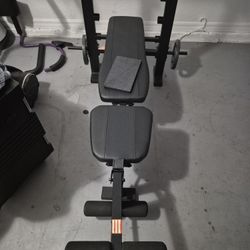 Bench Press And Weights.