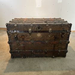 Antique Steamer Trunk