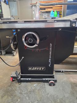 Harvey Alpha HW110S-52P 4HP Cabinet Table Saw