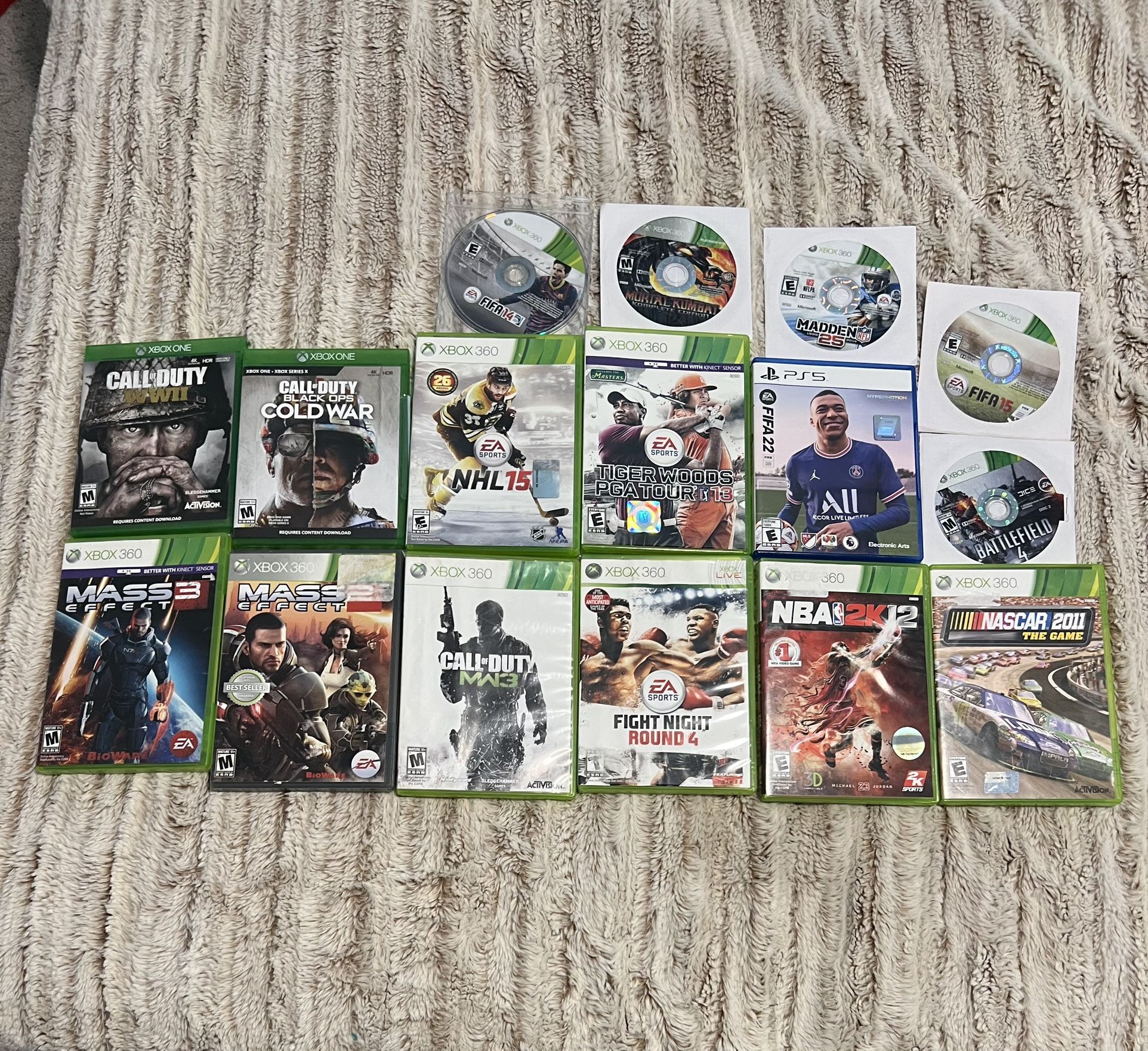 Xbox One, Xbox 360, And PS5 Games