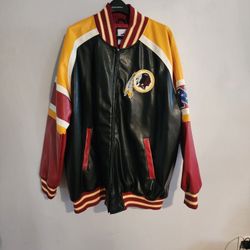 REDSKINS NFL LEATHER JACKET