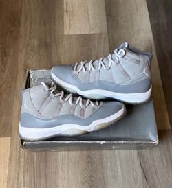Jordan 11 cool grey size 10