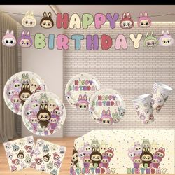 Labubu Party Decorations 
