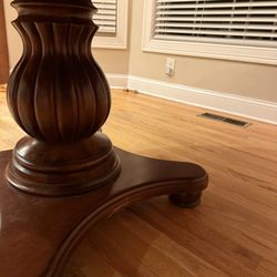 Round Wood Table For Sale $75