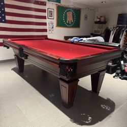 8’ Slate Pool Table For Sale!!