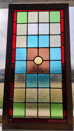 Antique stained glass