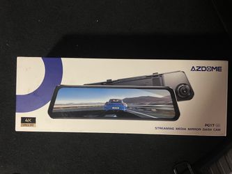AZDOME PG17 2CH Mirror Dash Cam 4K - 12" Touch Screen - 24H Parking Mode - Mirror Dash Cam - Minimiz