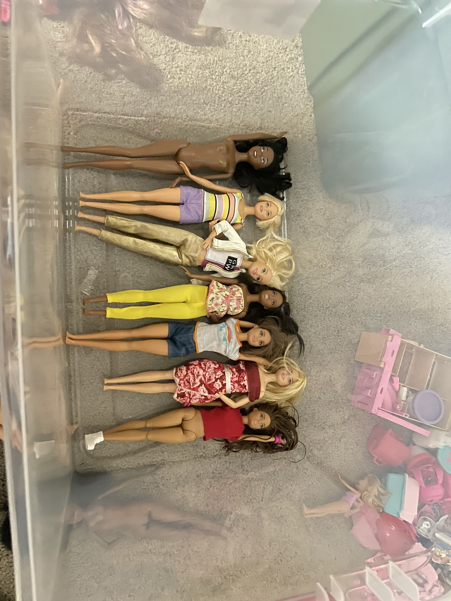 Bulk Barbie and Barbie Accessories