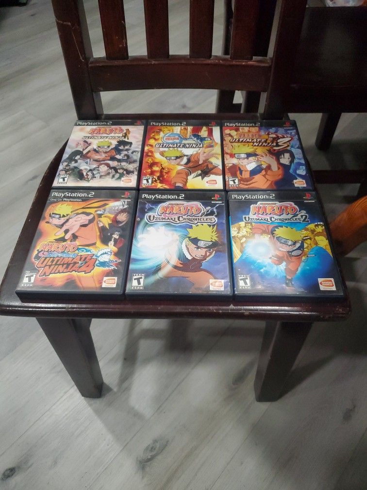 PS2 Games: Naruto Ultimate Ninja And Chronicles