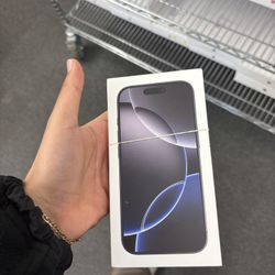 ⭐️iPhone 16 Pro 128GB Black Titanium – Unlocked – OPEN BOX 