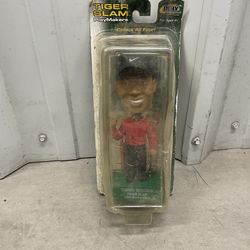 Vintage Tiger Woods Bobblehead Tiger Slam 2001 Masters Tournament Upper Deck New