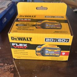 De Walt Flex Battery 20v 60v