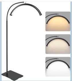 Half moon ring light