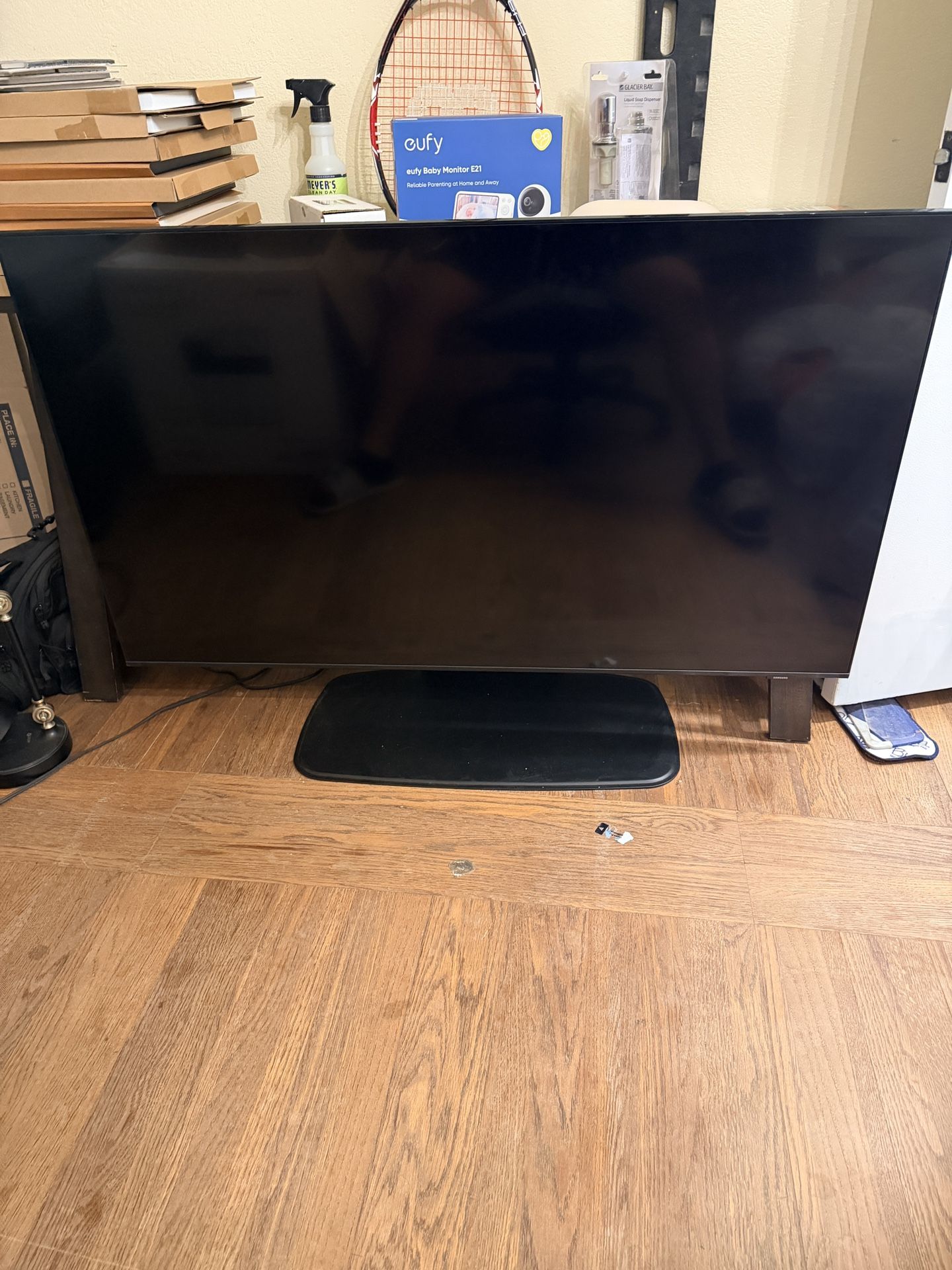 Samsung TV For Repair Or Parts With Base