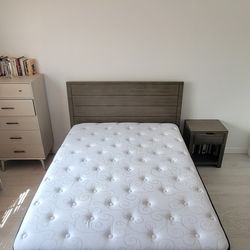 Bed Frame And Mattress 