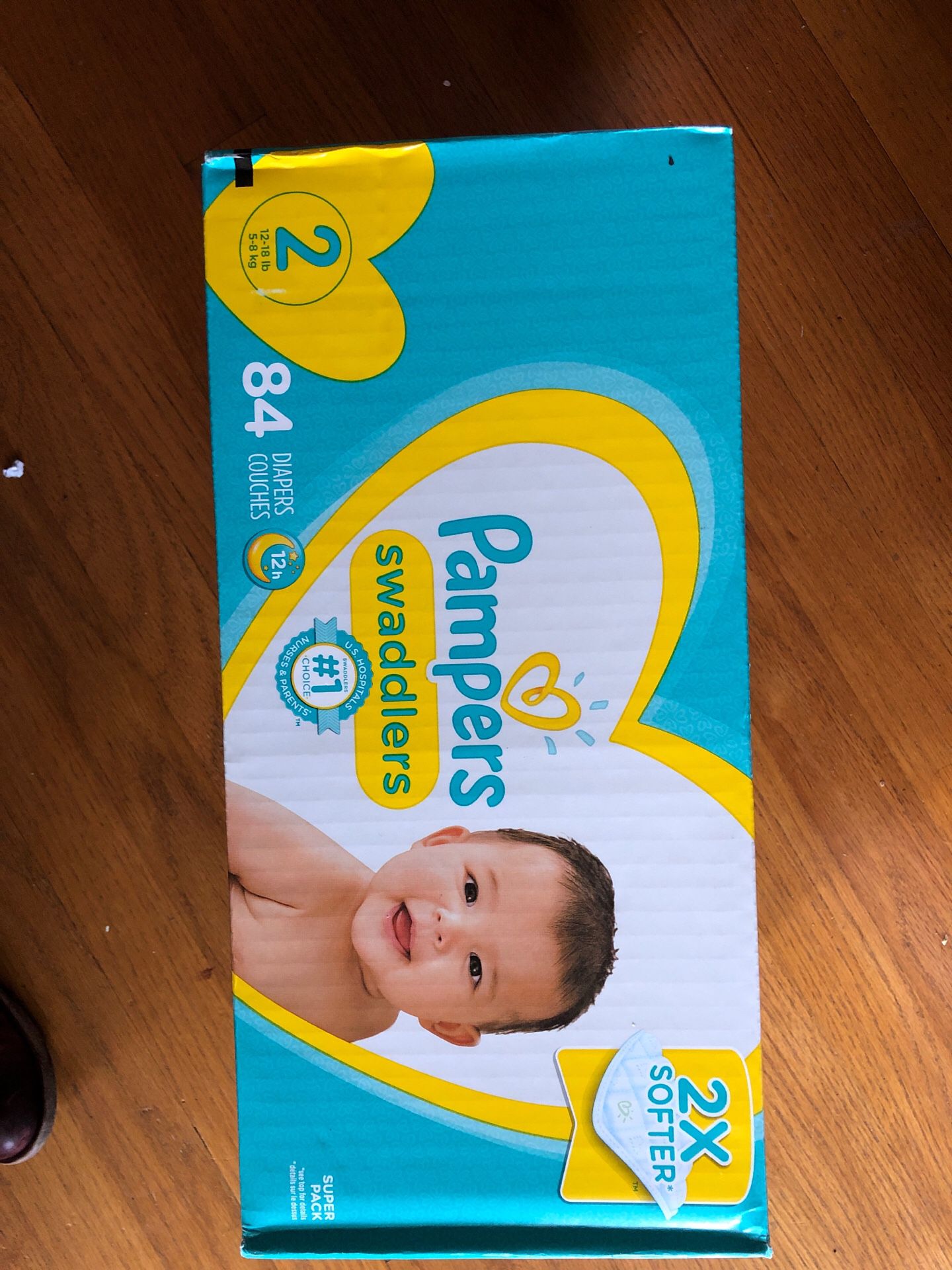 Pampers diapers size 2 - 84 count