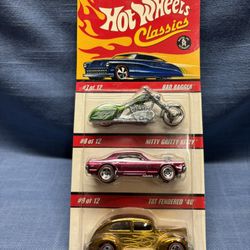 Hot Wheels “Classics” (2007) 3-Pack - New in Blister Pack! 