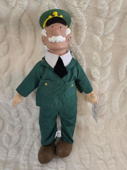 Beetle Bailey General Halftrack 16" Figure w/ tag