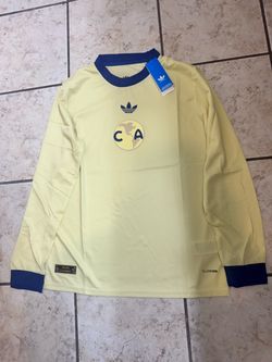 CAMISETA DE EL CLUB AMÉRICA 110 AÑOS PARA HOMBRE MANGA LARGA
