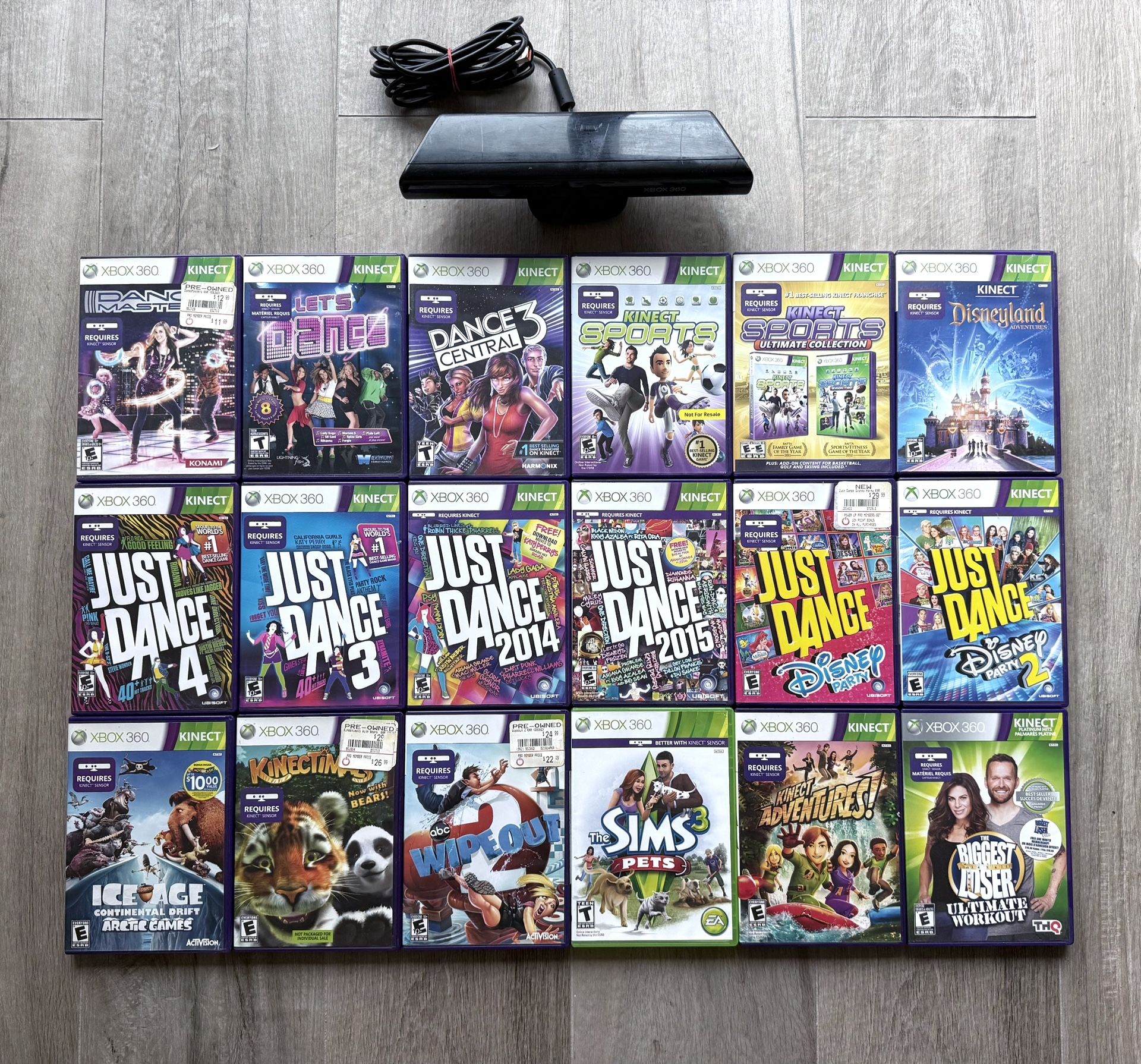 Xbox 360 Kinect Games
