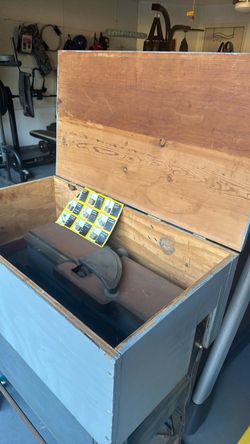 vintage power jointer-planer