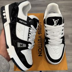 Louis Vuitton LV Trainers White & Black Sneaker
