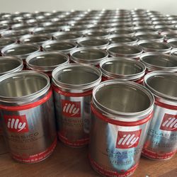 100 Illy Cans!