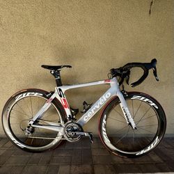 Cervélo S5 Aero Road Bike – 48cm – Zipp 404 – Dura-Ace – Garmin Included